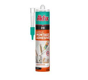 Adhesivo De Montaje Akfix 310 Multiuso Madera Yeso Muro 310m