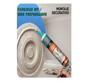 Adhesivo De Montaje Akfix 310 Multiuso Madera Yeso Muro 310m