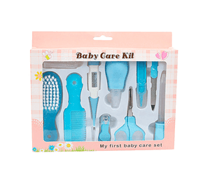 Set Cuidados Bebe 10 En 1 Manicure Peine Termometro Medicina
