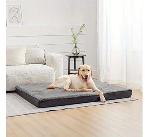 Cama M Para Mascota Perros Y Gatos 76X51X8cm gris