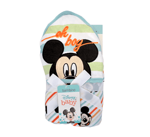 Toalla Capucha De Baño Para Bebé Guagua Disney Bambino