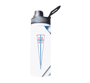 BOTELLA ESTAMPADA DE LA UNIVERSIDAD CATÓLICA, FUTBOL