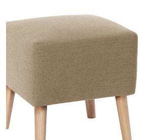 Pouf Burdeos Lino Natural