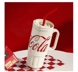 Vaso Térmico GERM x Coca-Cola 1200 ml Super Tumbler Blanco