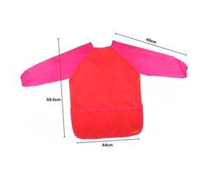 Babero Delantal Pechera Nino Nina Manga Larga Impermeable