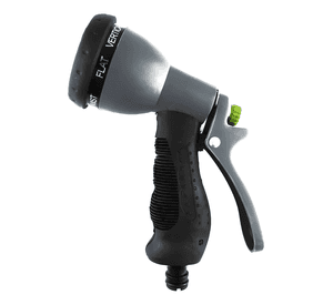 Manguera extensible con pistola 15 mts Verde