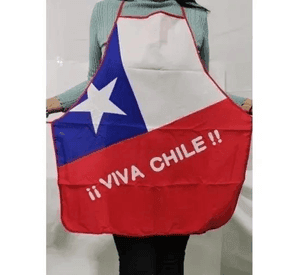 Delantal Pechera Dieciochero Fechas Fiestas Patrias 12 Unid