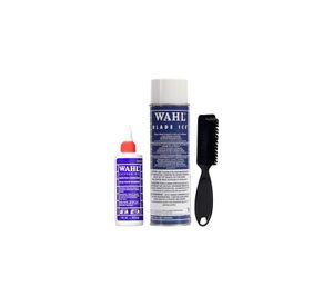 Wahl Pack Limpieza Maquina Spray Enfriador + Aceite + Cepillo Fade