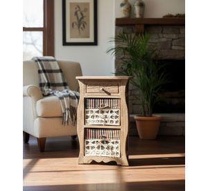 Cómoda Mueble Organizador Estilo Rústico Moderno Jhn
