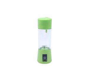 Batidora Licuadora Juguera Portátil USB Recargable 400 ML Verde