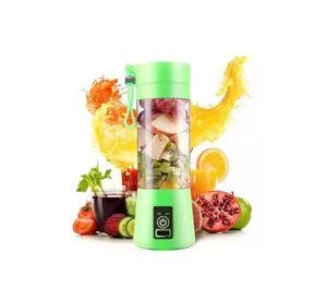 Batidora Licuadora Juguera Portátil USB Recargable 400 ML Verde