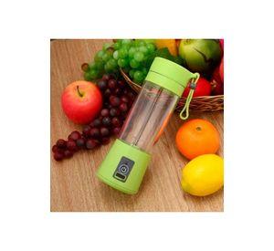 Batidora Licuadora Juguera Portátil USB Recargable 400 ML Verde