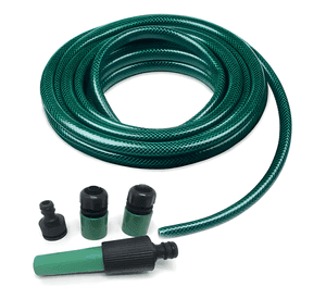 Manguera de riego 1/2 pulgada 20m reforzada con acoples y