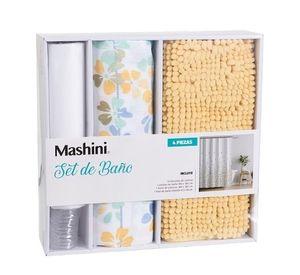 Set de Baño en Caja 4 Piezas / Rongo – Mashini