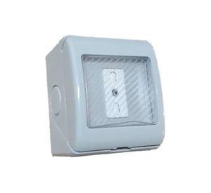 Tomacorriente Simple 10/16a Hidrobox Exterior Ip55 250v Lexo