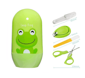 Set 4 Juego Kit Completo Manicura 4en1 Uñas Bebes Lau