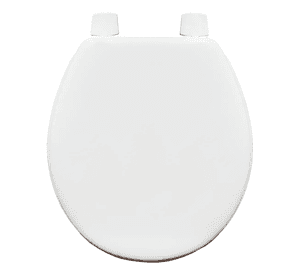 Asiento Wc Para Inodoro De Madera 42x36x12-16 Blanco