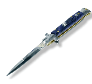 Navaja Estileto Automatico Blue Gambino Ai34