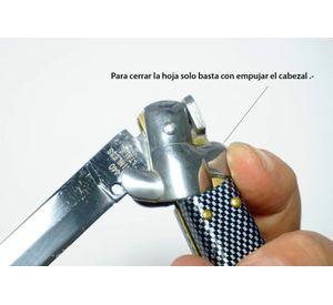 Navaja Estileto Automatico Blue Gambino Ai34