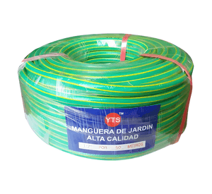 Manguera jardín flexible 1/2 pulgada 50 mts reforzada Verde