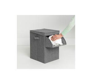 Caja apilable para ropa 35 Lt Pepper Black