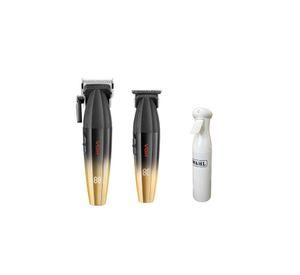 Barber Combo VGR Profesional Gold Clipper y Trimmer 9000RPM