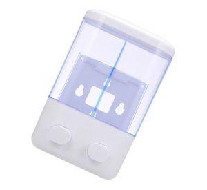 Dispensador Jabón Baño Doble Blanco