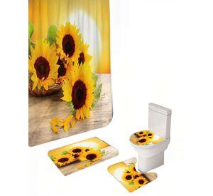 PACK DE 4 PIEZAS PARA BAÑO CON ESTAMPADO 17
