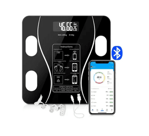 Pesa Digital De Baño Inteligente Recargable Bluetooth App
