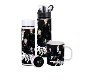 SET ALMACENAMIENTO BEBIDAS DISEÑO STRAY KIDS ANIME SERIE