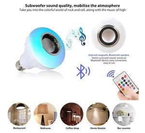 Bombilla Luz Música Led Bluetooth Remoto Rgb Fiesta Rondon