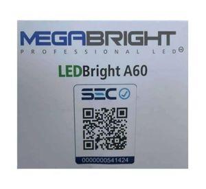 Ampolleta Led A60 Megabright 13w E27 Luz cálida
