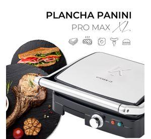 Plancha Panini Pro Max XL Kitchen-it Superficie Plana