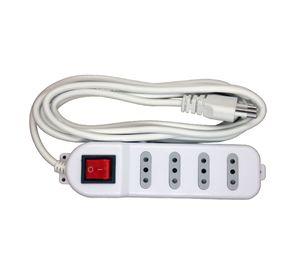 Zapatilla Eléctrica 4 Tomas Blanca 3 Mts Macrotel - Sec