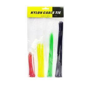 Pack 40 Amarra Cable Plasticas de 10, 15, 20 y 25Cm