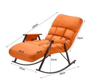 Sillón Mecedora Comodidad Interior Exterior Reclinable Hogar