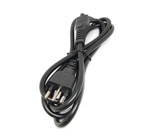 Cable De Poder Tipo Trebol 1.8 Mts Negro