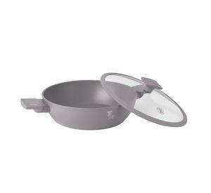 OLLA CON TAPA 2 PZS 28 CM TAUPE COLLECTION ANTIADHERENTE