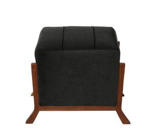 Pouf Marsella Tela Velvet Negro
