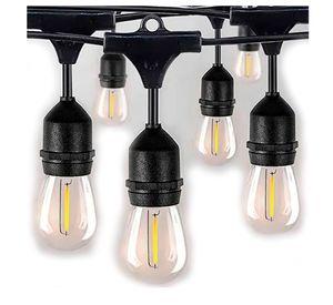 Guirnalda Luces Led 20 Metros Unible Exterior 20 Ampolletas