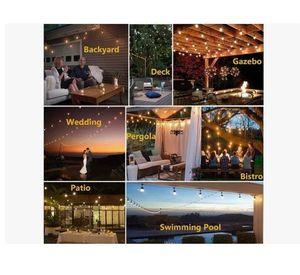 Guirnalda Luces Led 20 Metros Unible Exterior 20 Ampolletas