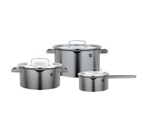 Batería de Cocina Wens Acero Inoxidable 6 Pcs