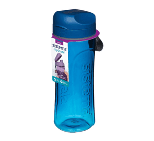 Botella De Agua Sistema Swift 600ml Reutilizable Libre Bpa Azul