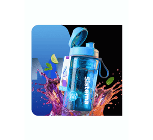 Botella De Agua Sistema Swift 600ml Reutilizable Libre Bpa Azul