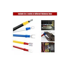 Kit Terminales Conector De Cable Eléctrico Aislado Con Caja