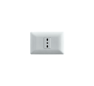 Enchufe Tomacorriente Bipaso Simple 10/16 220v Sec Stanford Blanco