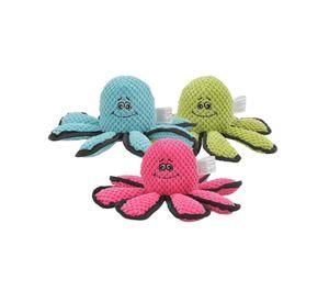 Juguete Pulpo De Peluche 32cm Para Morder Perros Mascotas