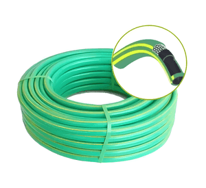 Manguera jardín flexible 1/2 pulgada 15 mts reforzada Verde