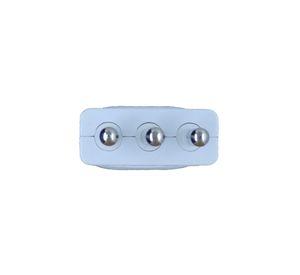 Enchufe Macho Blanco Macrotel - 1500w - Sello Sec