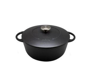 OLLA ENAMEL 28CM IRON CAST WAYU